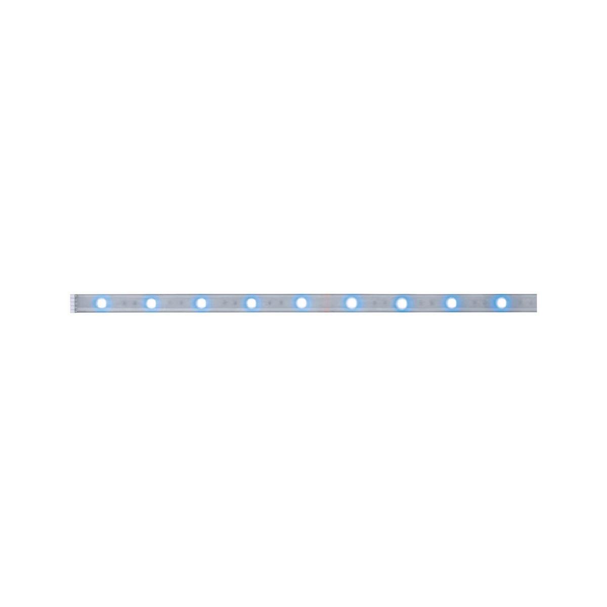 Led-streifen Farbwechsler L: 1 M Ip44, Dimmbar - Silberfarben, Basics, Kunststoff (100cm) - Paulmann