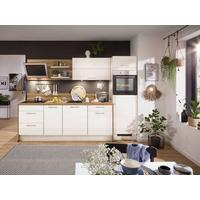 Küchenblock Pn220 - Eichefarben/Magnolie, MODERN, Holzwerkstoff (285cm) - Pino