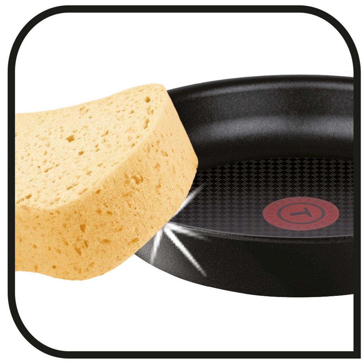 Schmorpfanne Start Easy - Schwarz, Basics, Metall (24cm) - Tefal