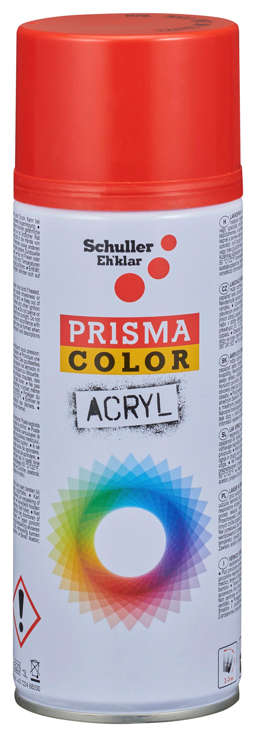 Sprühlack S91022 Lackspray Feuerrot - Rot, Basics (400ml) - SCHULLER Eh klar