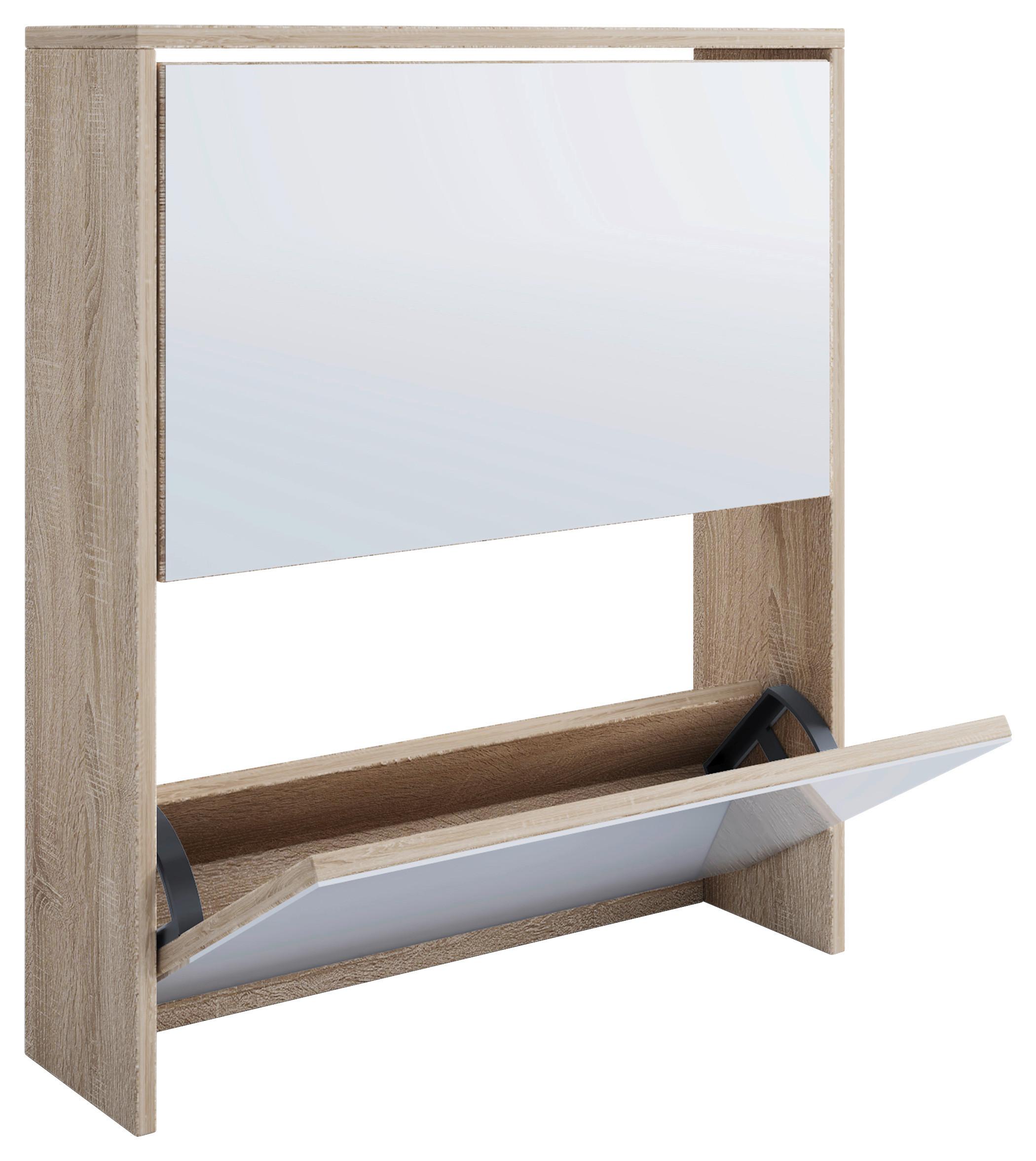 Schuhkipper Stido L Honigeiche Dekor B: 63 cm - Honigeiche, KONVENTIONELL, Holzwerkstoff (63/73/17cm) - MID.YOU