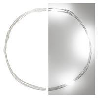 SVETELNÁ REŤAZ studená biela - Basics (90cm)