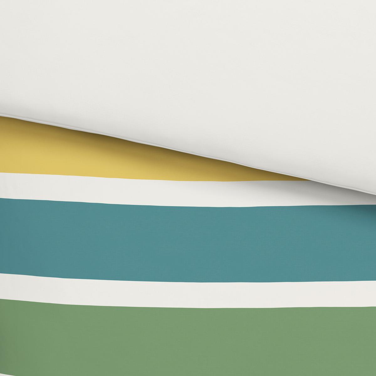 POVLEČENÍ Silke, 140/200cm - zelená/žlutá, Moderní, textil (140/200cm) - Modern Living