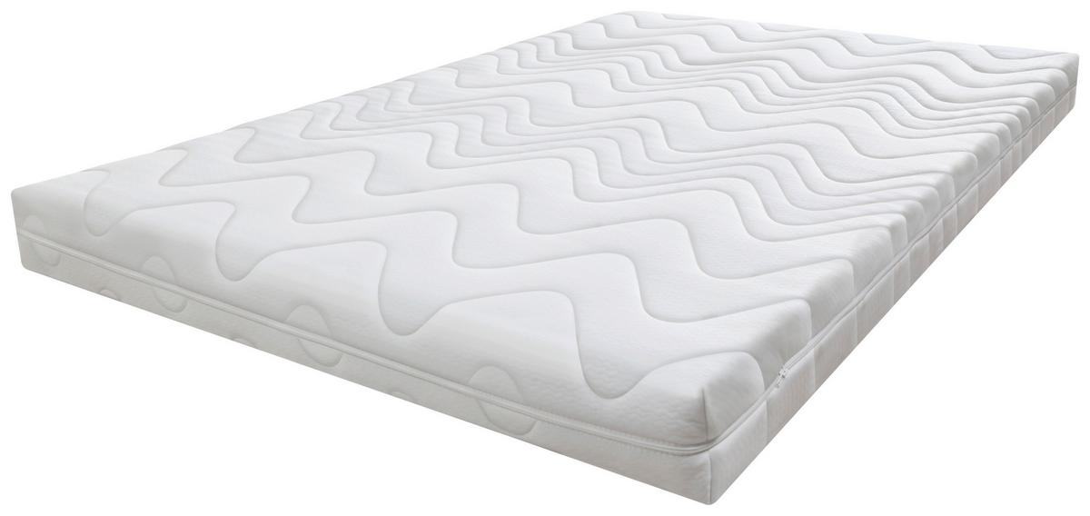 Kindermatratze Komfort Med 120x200 cm H2 H: 14 cm - Weiß, MODERN, Textil (120/200cm) - MID.YOU