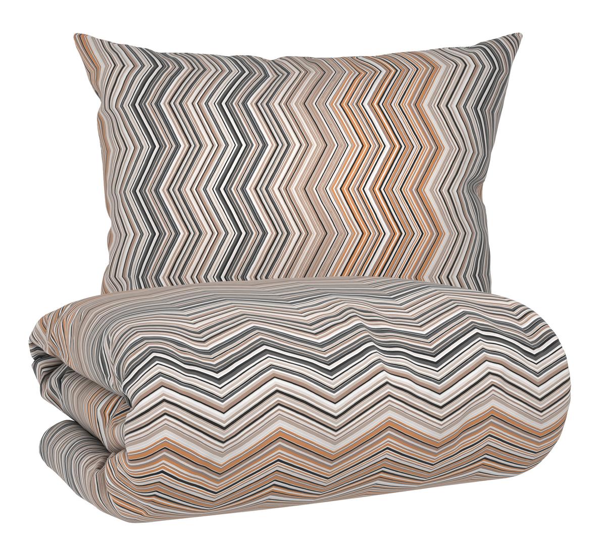 POVLEČENÍ ZICKZACK - béžová, Konvenční, textil (140/200cm) - Mömax