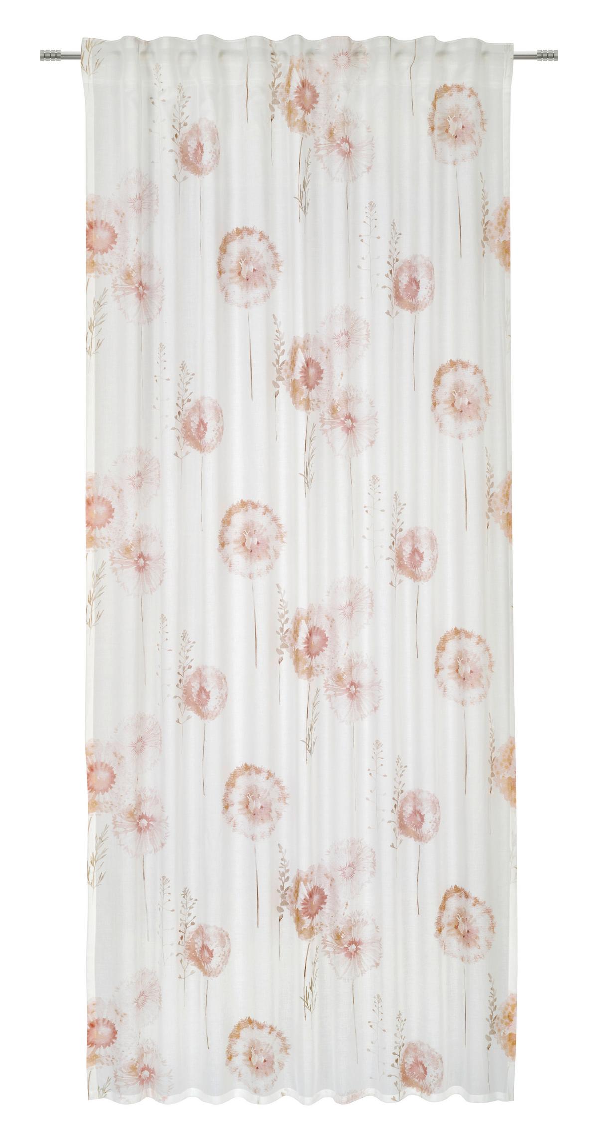 Fertigvorhang Mila - Braun/Weiß, LIFESTYLE, Textil (140/245cm) - Story of Nature