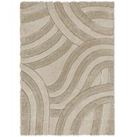 Shaggy Velvet Carved Natural 80x150 - Beige, Basics, Textil (80/150cm)