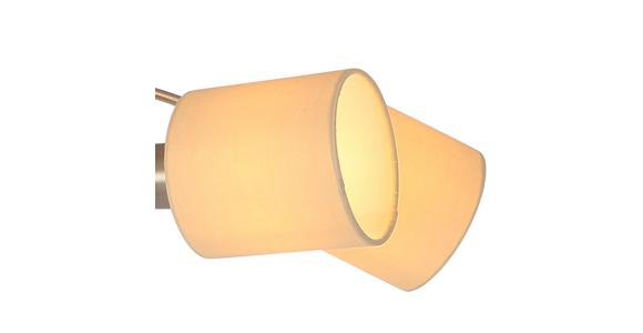 Deckenleuchte Jana L: 60,5 cm 4-Flammig mit Textilschirmen - Beige, ROMANTIK / LANDHAUS, Textil/Metall (60.5/37/19cm) - James Wood