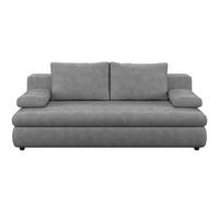 Schlafsofa Oslo Grau, Lf: 200x140 cm - Grau, Trend, Holz/Kunststoff (205/72/100cm)