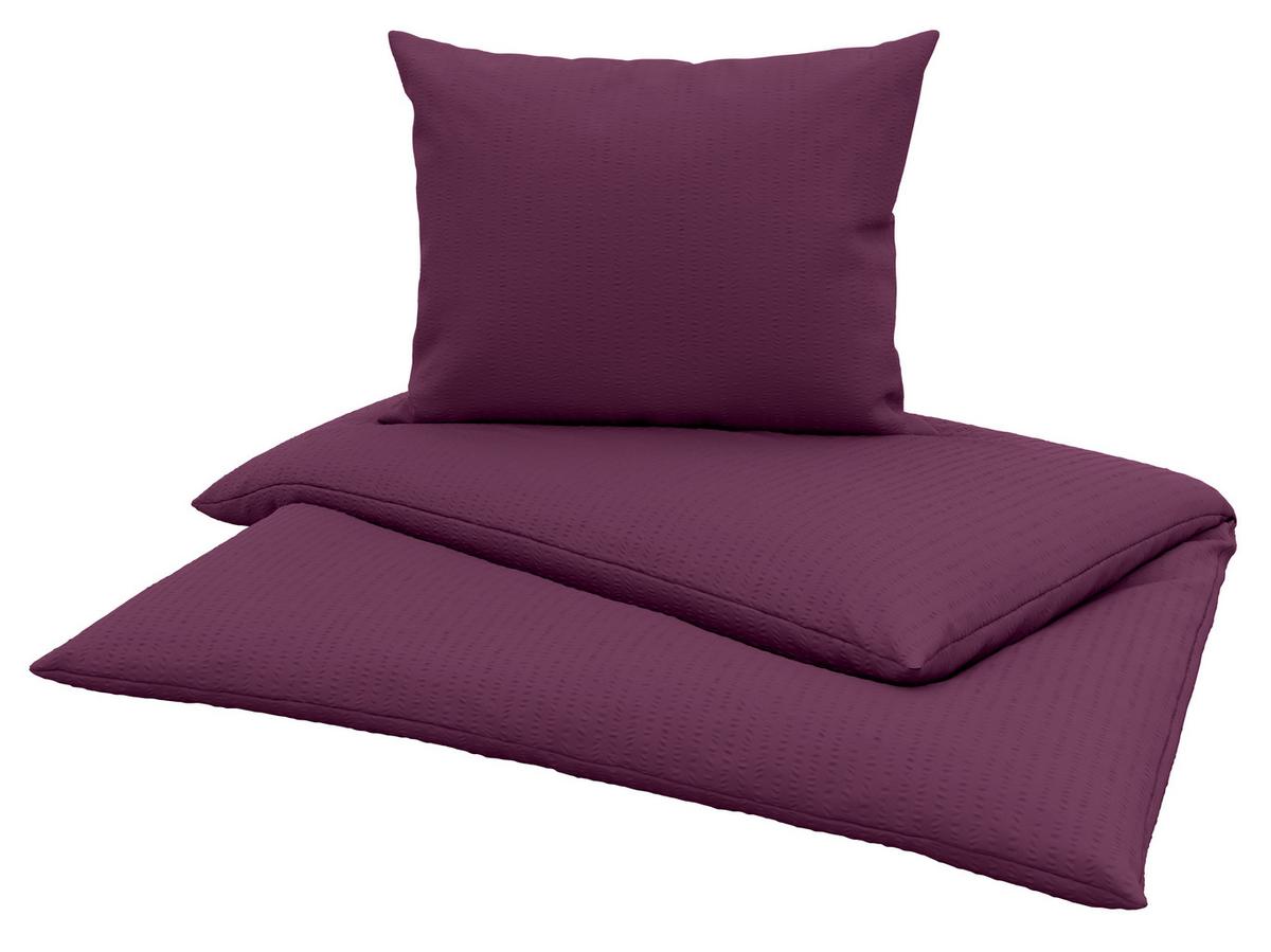 Bettwäsche Larissa - Beere, KONVENTIONELL, Textil - Ondega