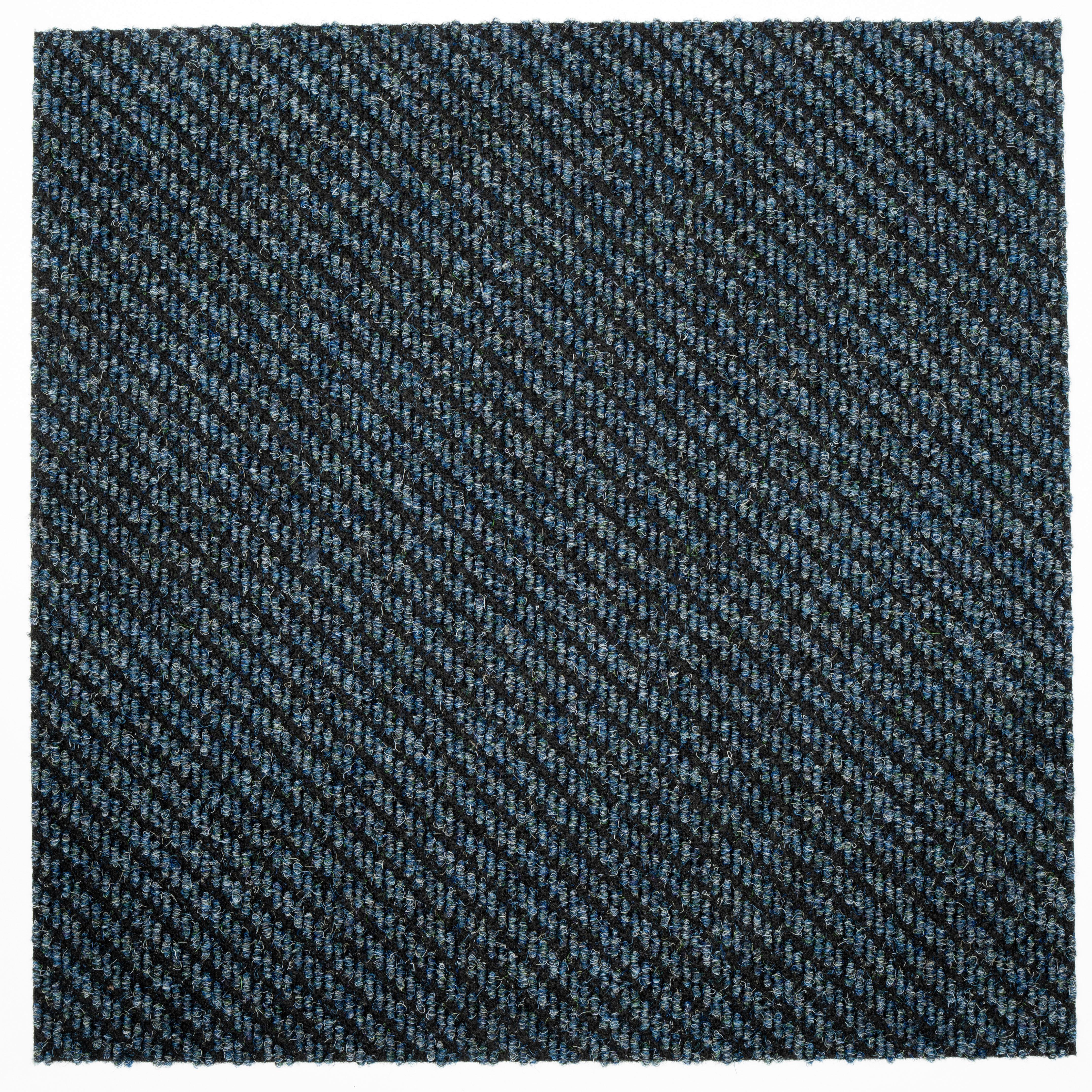 Teppichfliese Blau Centaur 50x50 cm Florhöhe 4 mm