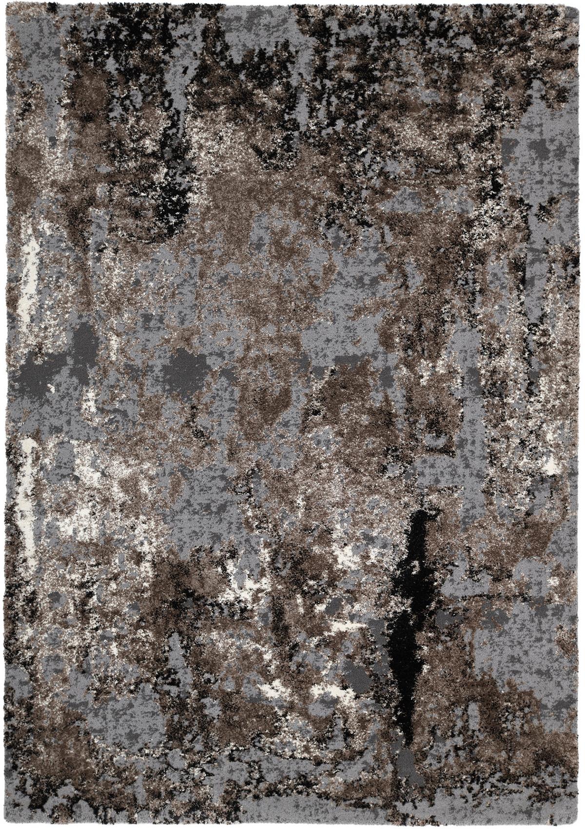 Webteppich Braun/Beige Timeline Quantum 200x290 cm - Beige/Braun, Design, Textil (200/290cm) - Novel