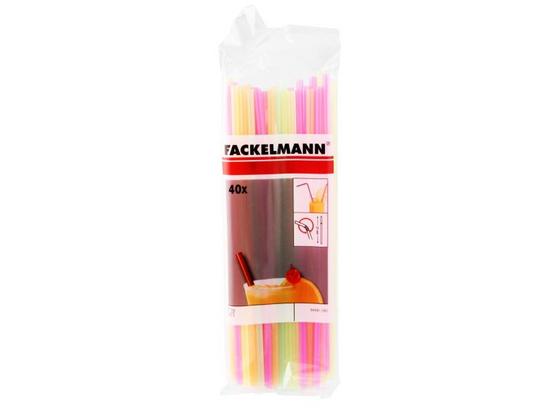 Szívószál 40db/csomag - pink/sárga, konvencionális, műanyag (21cm) Szívószál 40db/csomag - pink/sárga, konvencionális, műanyag (21cm)