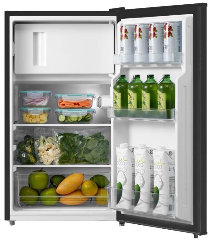 Minikühlschrank Rcd115dk2 - Schwarz, Basics, Kunststoff/Metall (47.5/84.5/44.5cm) - Comfee