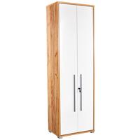 Aktaszekrény Profi - tölgyfa/fehér, Modern, faalapú anyag (75/220/35cm) - Ondega