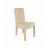Stuhlhusse Adelisa Jersey Beige Lbh: 47x47x67 Cm - Beige, MODERN, Textil - Luca Bessoni