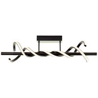 LED-Deckenleuchte G99816/06 Amalie - Schwarz, Design, Kunststoff/Metall (75,5/20/18cm) - Brilliant