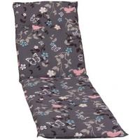 Auflage für Liege Bregenz 193x60x6 cm Grau / Rosa - Rosa/Grau, Basics, Textil (193/60/6cm) - Gardenson