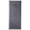 Wandpolster 2er-set 70x30 Cm Rechteckig, Dunkelgrau - Dunkelgrau, Basics, Textil (70/30/4cm) - MID.YOU