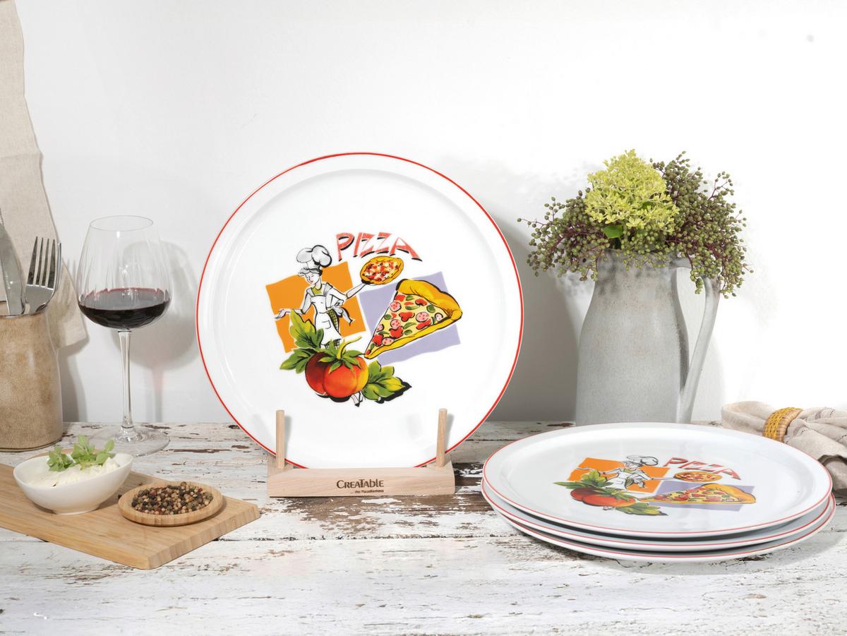 Pizzateller Milano Sofia Keramik, Multicolor - Multicolor, Basics, Keramik (30/40/10cm) - Creatable
