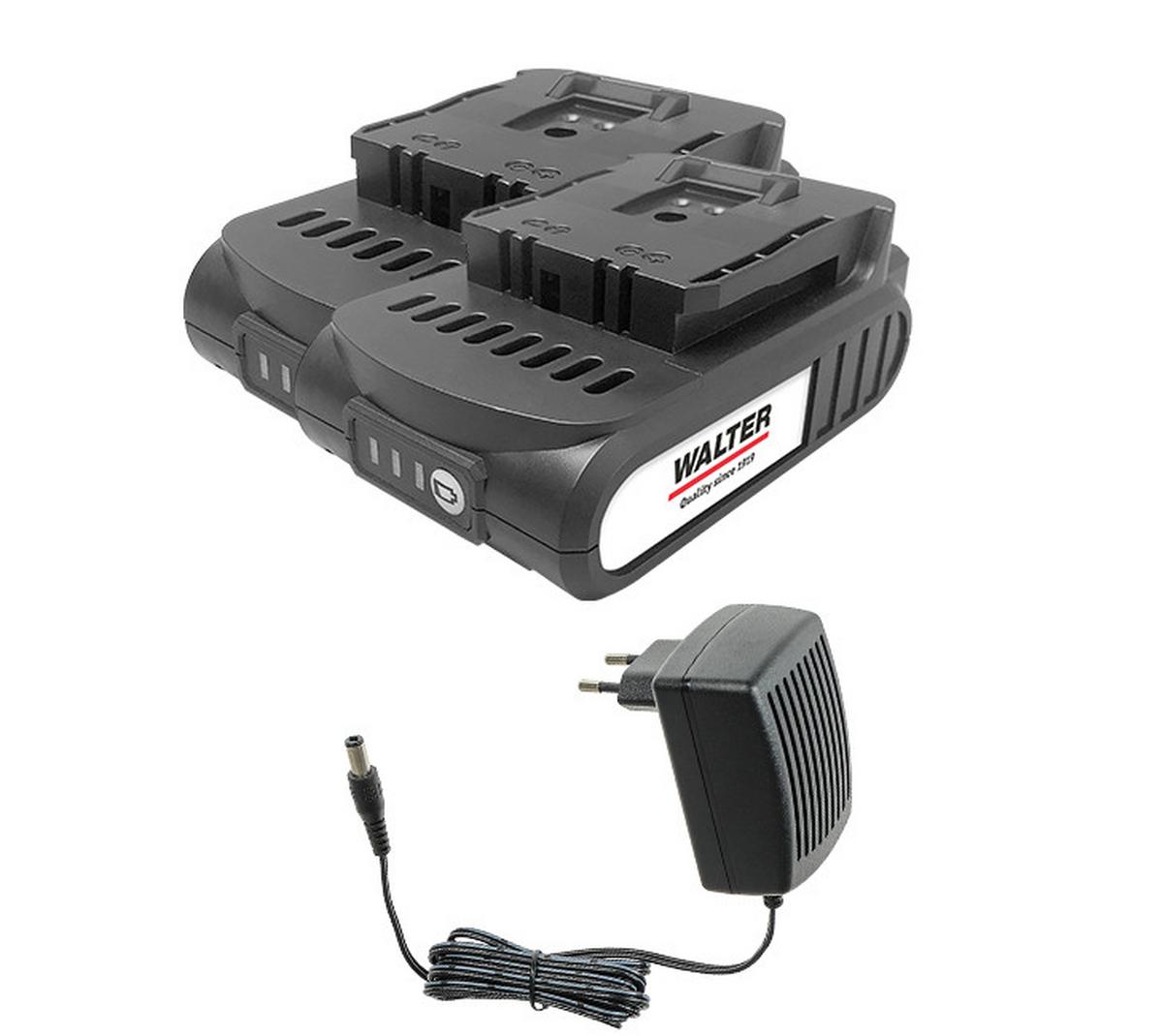 Akku-Laubsauger & Laubbläser WWS-ALS40-S01, 40V - Rot/Schwarz, Basics, Kunststoff (47/18/34cm) - Walter