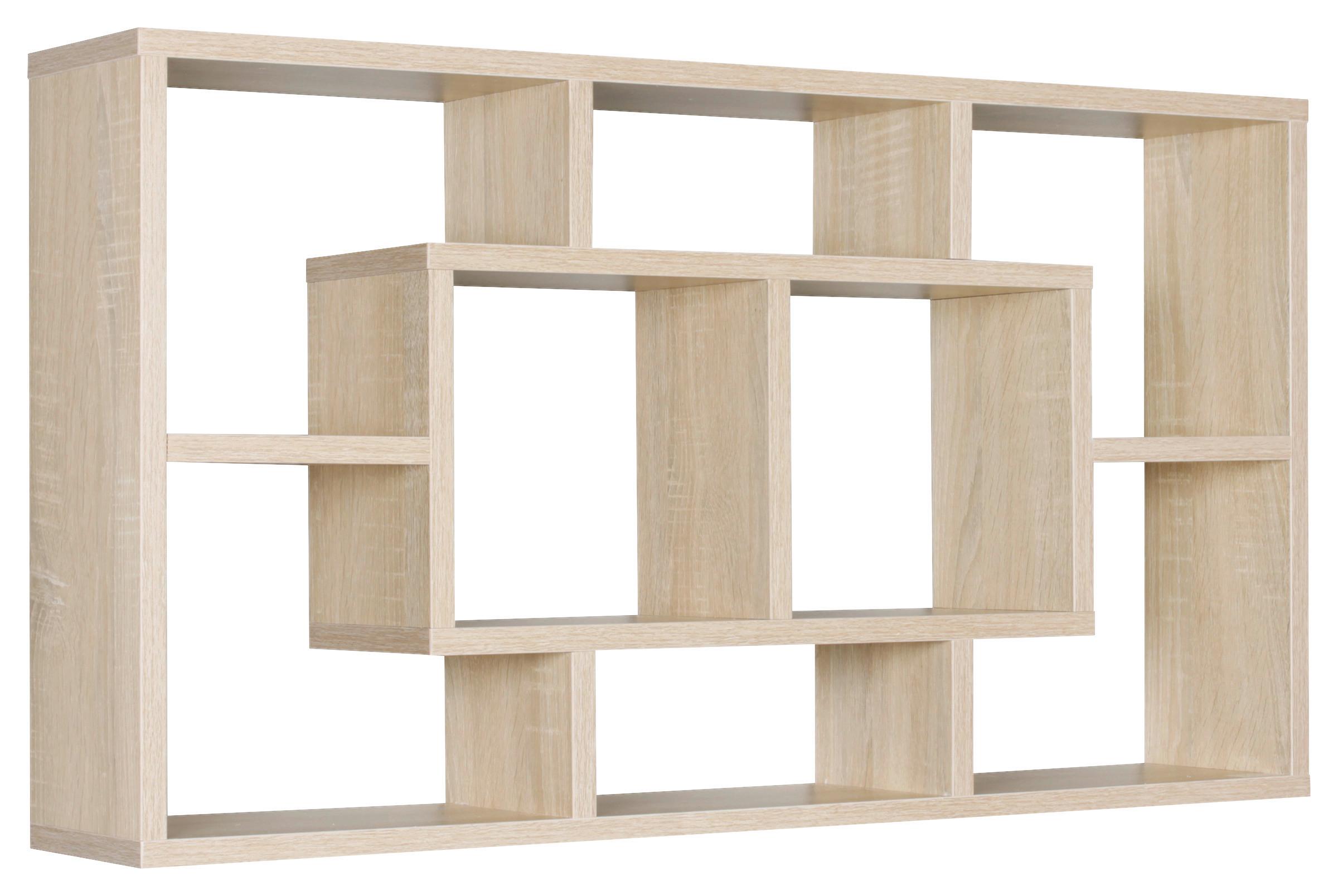 Naturfarbenes Hängeregal