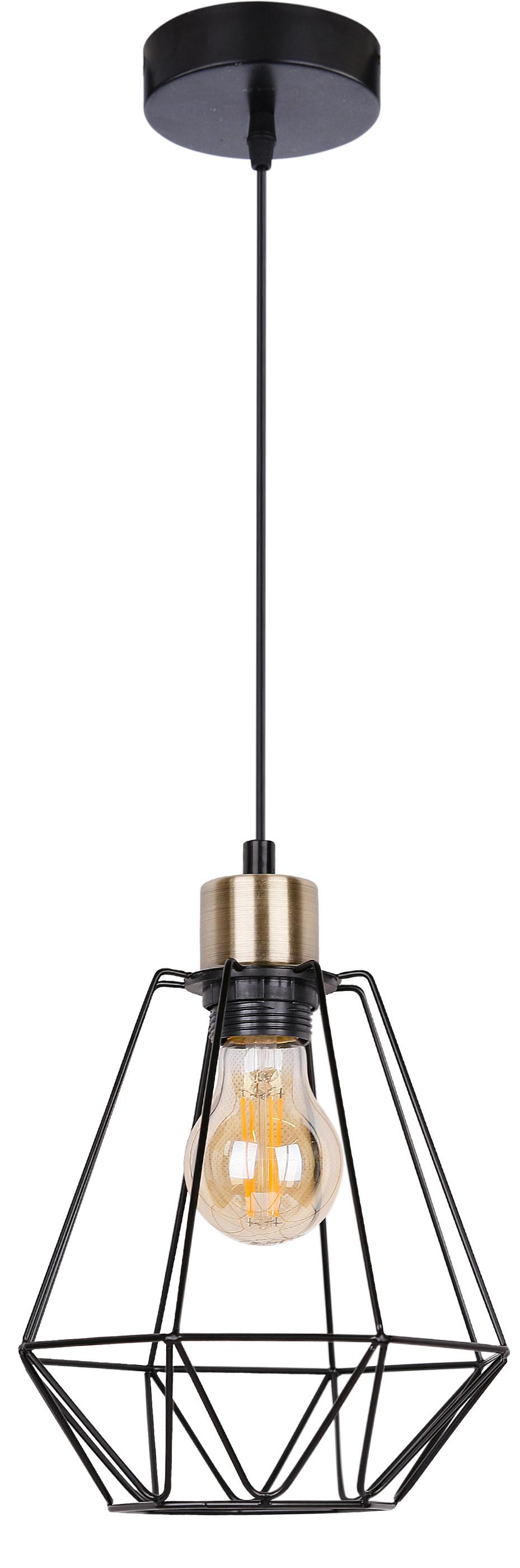 Pendelleuchte 31-00262 - Schwarz, Design, Metall (19/19/100cm)