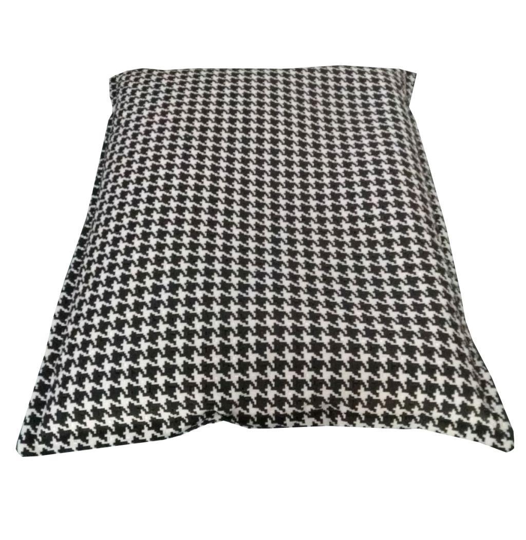 Sedací Vak Big Pepe - čierna/biela, Moderný, textil (130/40/170cm)