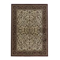 Orientalischer Webteppich Creme/Rot Kashmir 240x340 cm - Creme, LIFESTYLE, Textil (240/340cm)