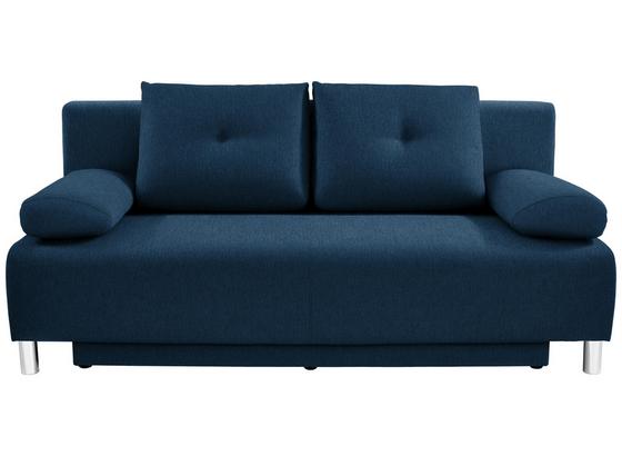 Pohovka Boxspring Ines - modrá, Moderní, dřevo/textilie (203/96/102cm) - Luca Bessoni Pohovka Boxspring Ines - modrá, Moderní, dřevo/textilie (203/96/102cm) - Luca Bessoni