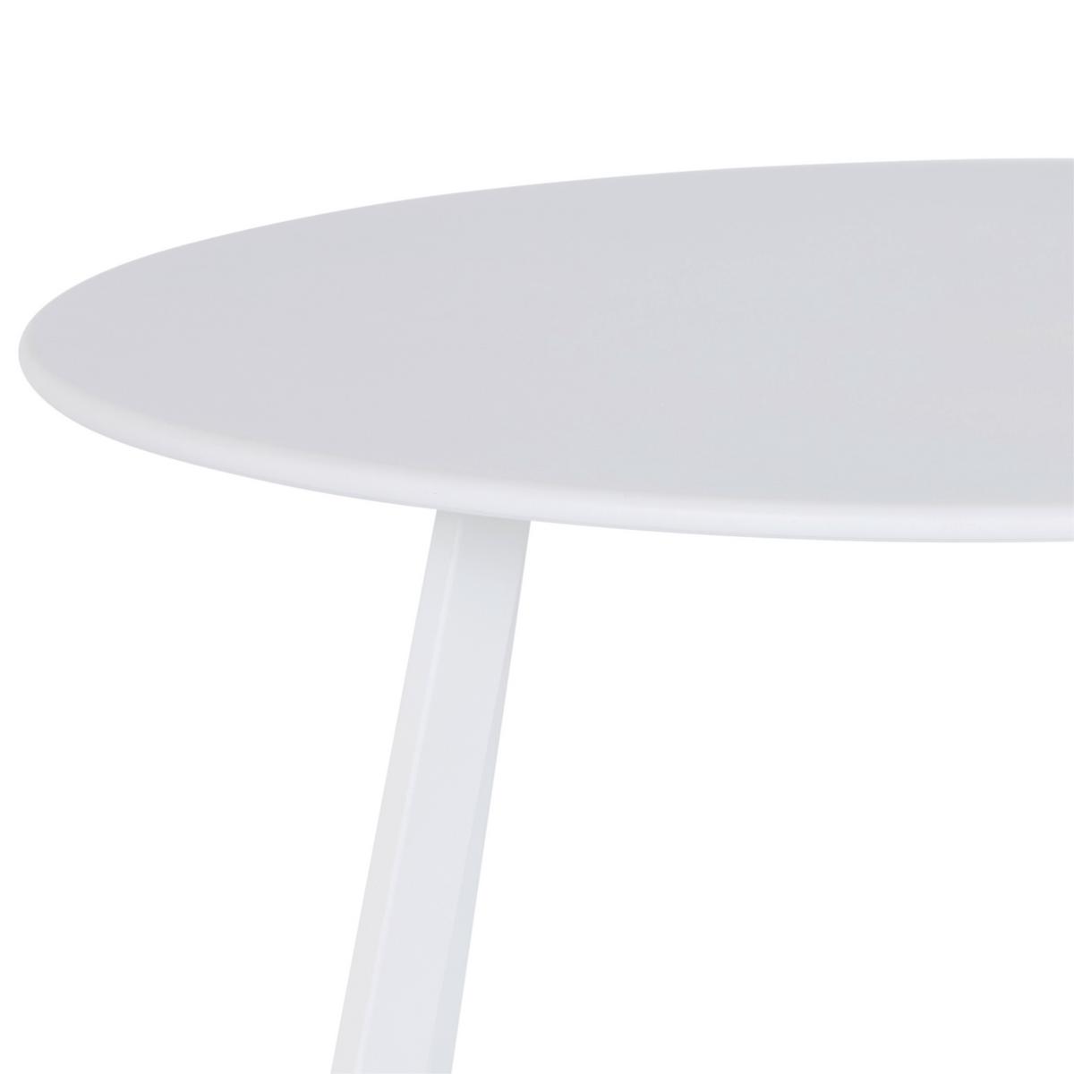 Couchtisch New York Weiß - Weiß, Design, Metall (70/40/70cm) - P & B