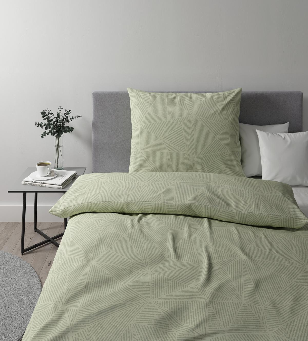POVLEČENÍ Alex Design, 140/200cm - světle zelená, Moderní, textil (140/200cm) - Premium Living