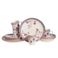 Kombiservice Cottage Multicolor 16--Teilig - Multicolor, Basics, Keramik - Creatable