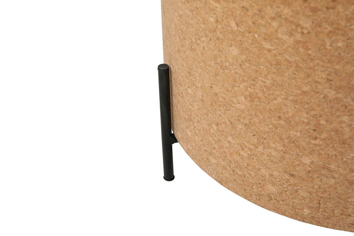 Couchtischset Naturfarben/schwarz B: 63 Cm - Schwarz/Naturfarben, Design, Holz/Holzwerkstoff (63-41,5/63-41,5/48,5-36,5cm) - Livetastic