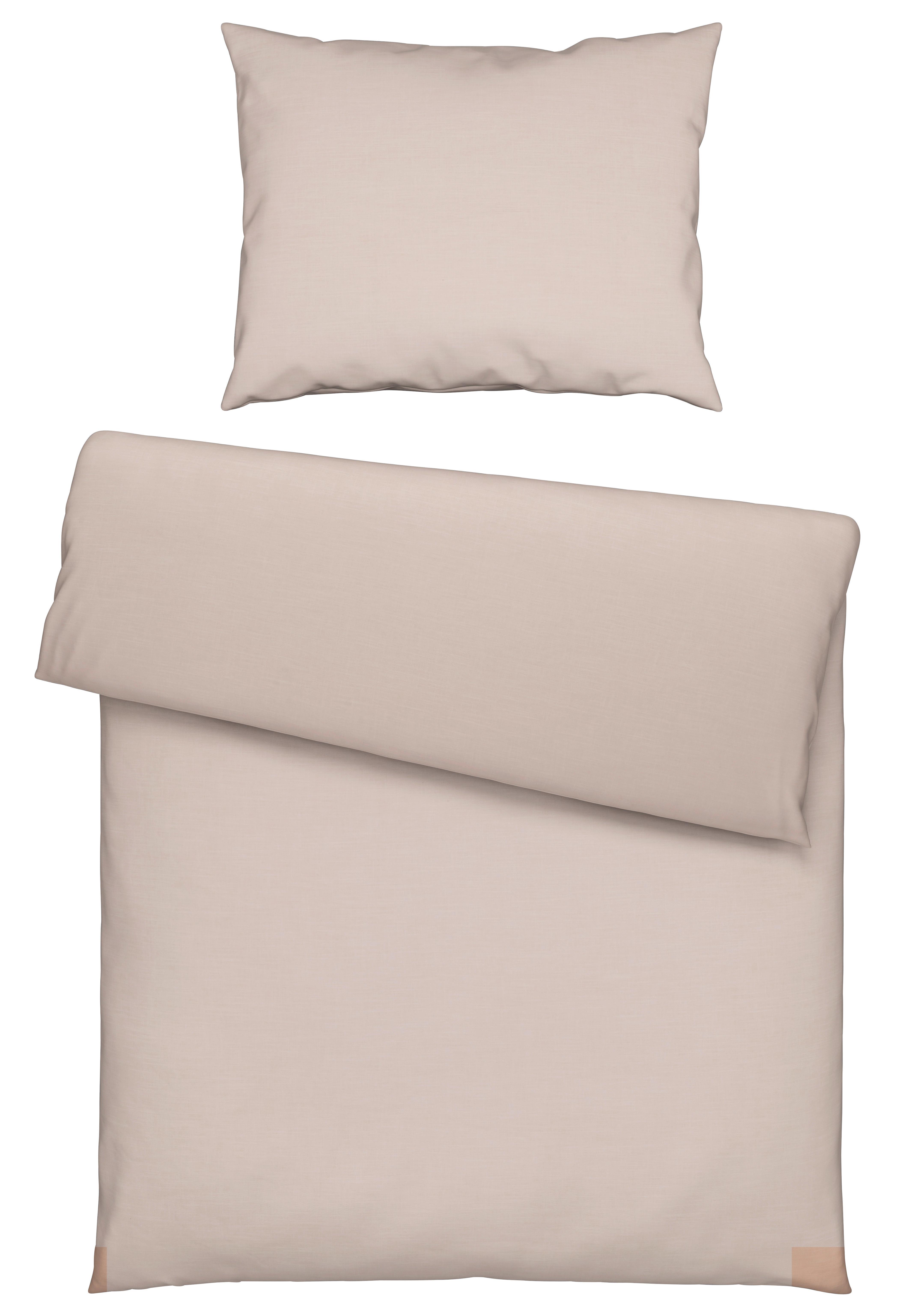 POVLEČENÍ Ilvy, 140/200cm, béžová - béžová, Moderní, textil (140/200cm) - Modern Living