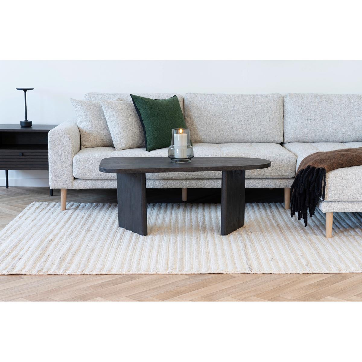Couchtisch Melo Dunkelbraun B: 100cm - Dunkelbraun, Design, Holzwerkstoff (100/50/41cm) - MID.YOU
