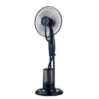Standventilator Olinia - Schwarz, MODERN, Kunststoff/Stein (43/40/125cm) - Bono