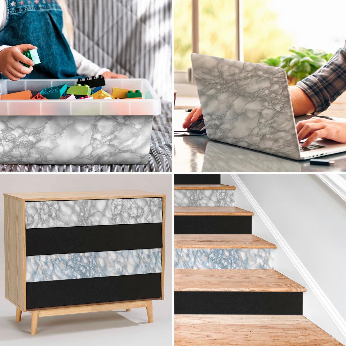 Klebefolie 55736 Klebefolie Deko Standard - Grau, Basics, Kunststoff (90/210cm) - Windhager