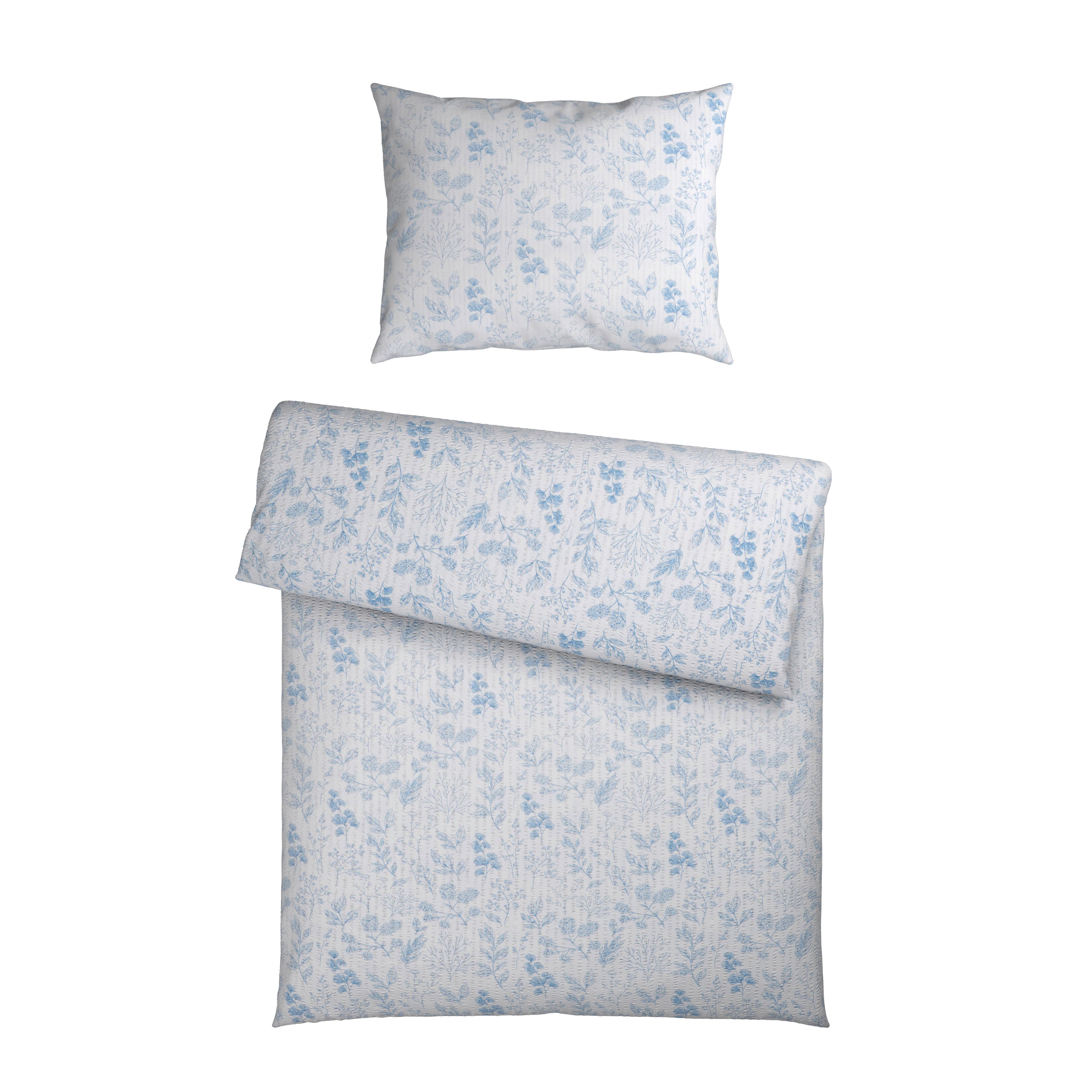 POSTEĽNÁ BIELIZEŇ PARIS - svetlomodrá, textil (140/200cm) - Mömax