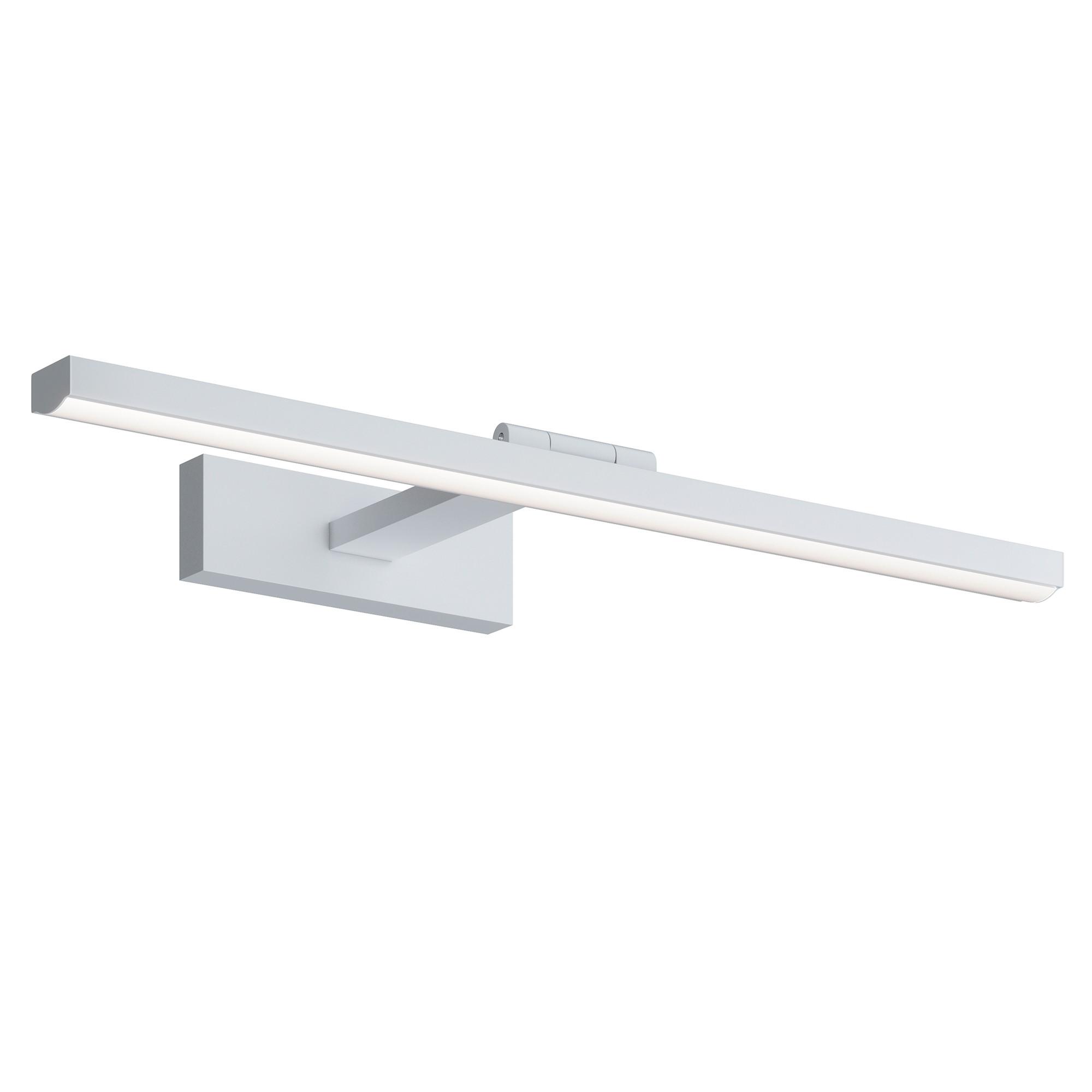 Spiegelleuchte Bris - Weiß, Trend, Kunststoff/Metall (49.5/5/20cm) - MAYTONI