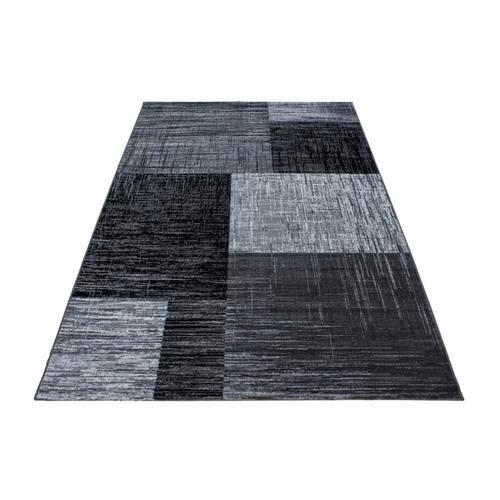 Webteppich Schwarz Naturfaser Plus 80x150 cm - Schwarz, Design, Textil (80/150cm)