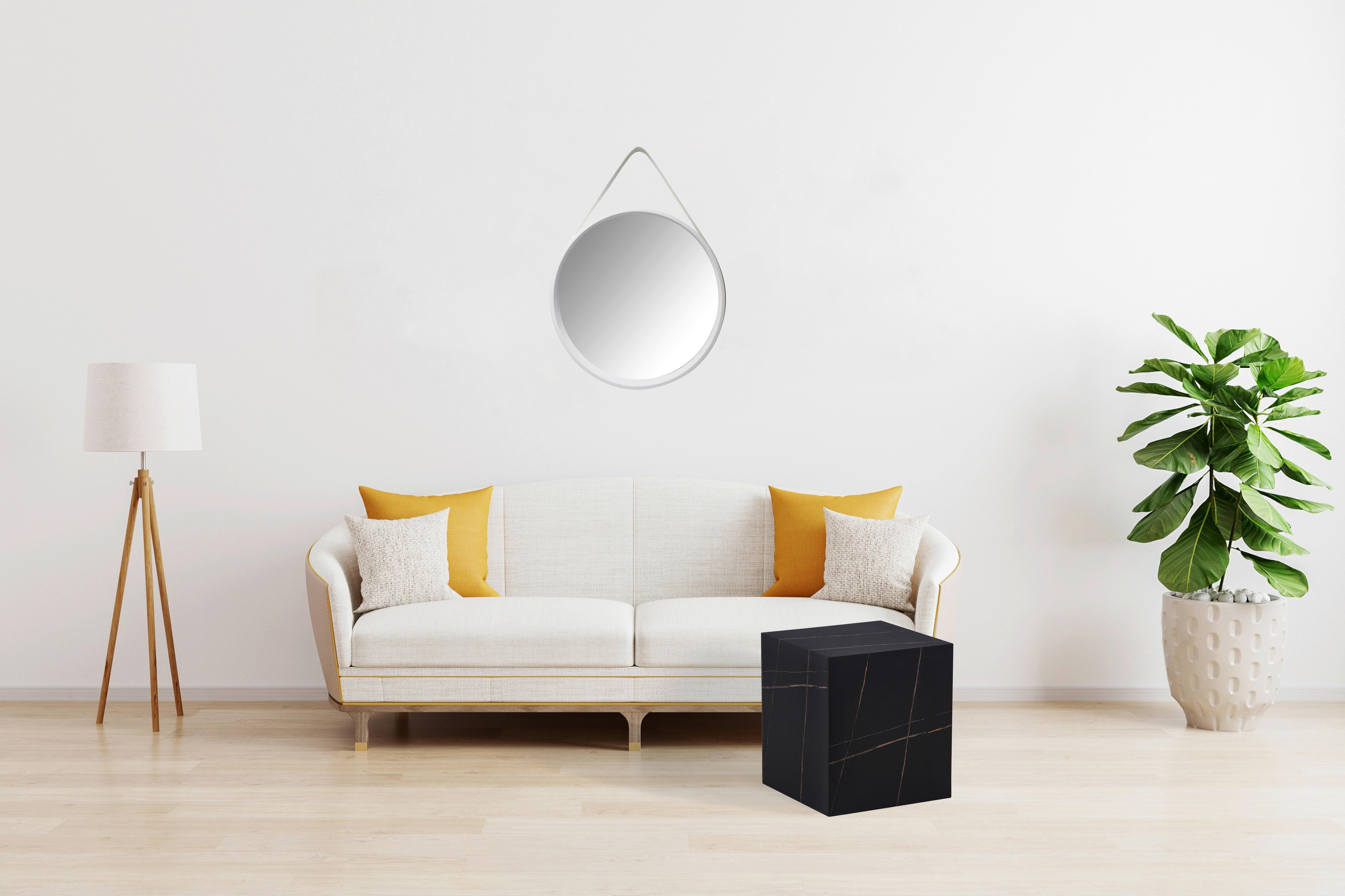 Beistelltisch Cuboid 225 Schwarz B: 40 Cm - Schwarz, Design, Holzwerkstoff (40/40/45,5cm) - Kayoom
