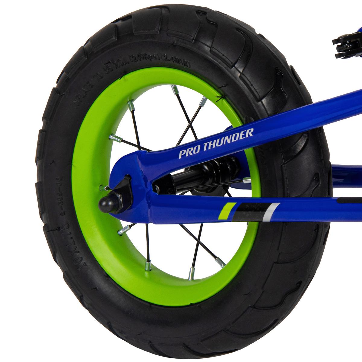 Kinderfahrrad Pro Thunder Blau, 10 Zoll - Blau, Basics, Metall (47/55/75cm)