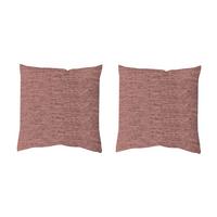 Kissenhüllen-Set Fjella - Terracotta, Basics, Textil (40/40cm)
