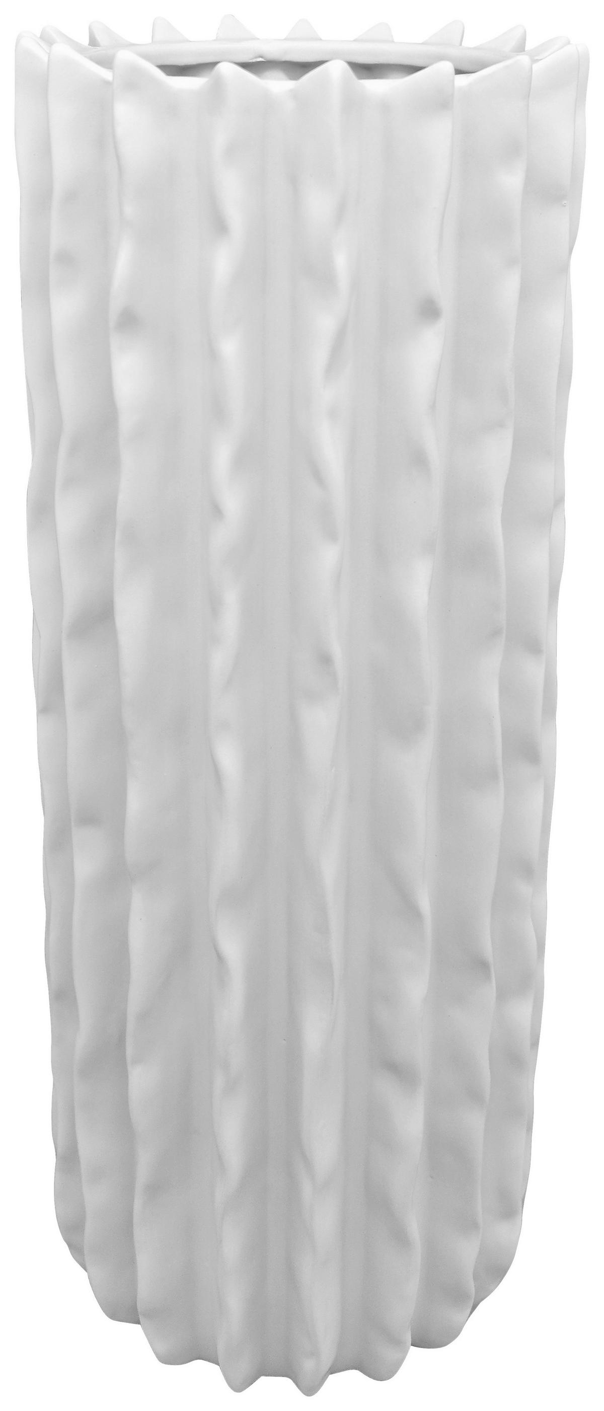 Váza FELINE - biela, Konventionell, keramika (13/30,5cm) - Mömax