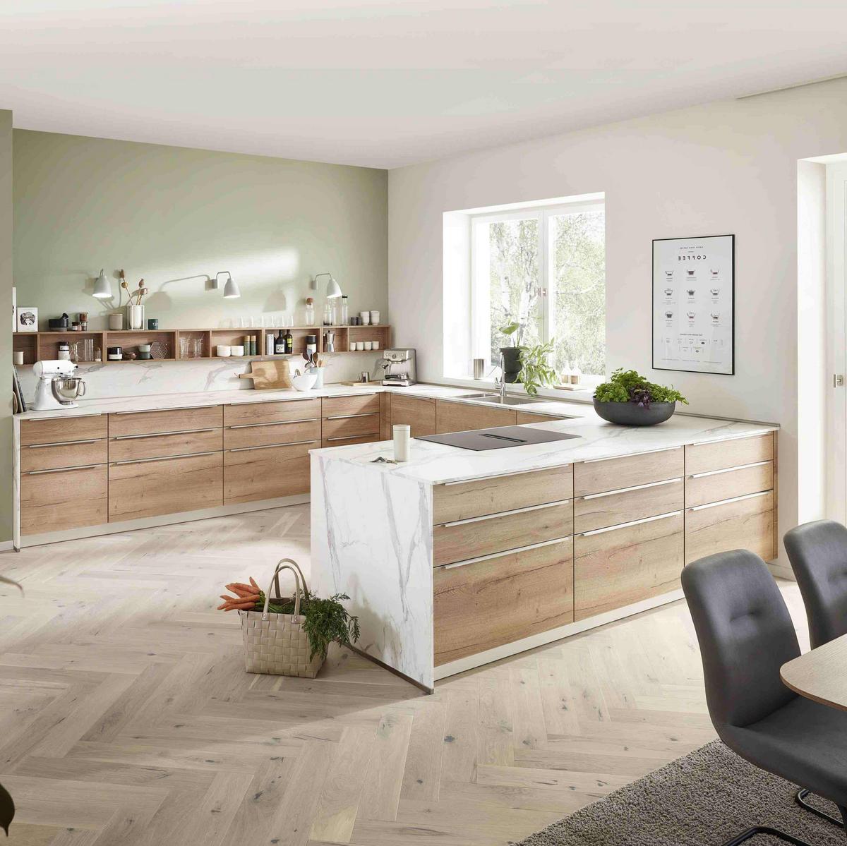Front: Eiche Sierra Nb. Front Singapur - Alteiche, MODERN, Holzwerkstoff - Vertico