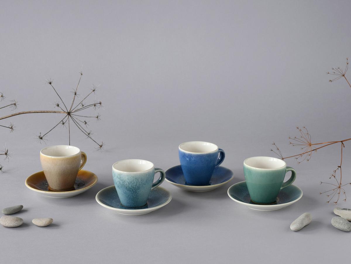 Tassenset Caldera Mix Multicolor L: 19 cm - Multicolor, Basics, Keramik (19/19/19cm) - Creatable
