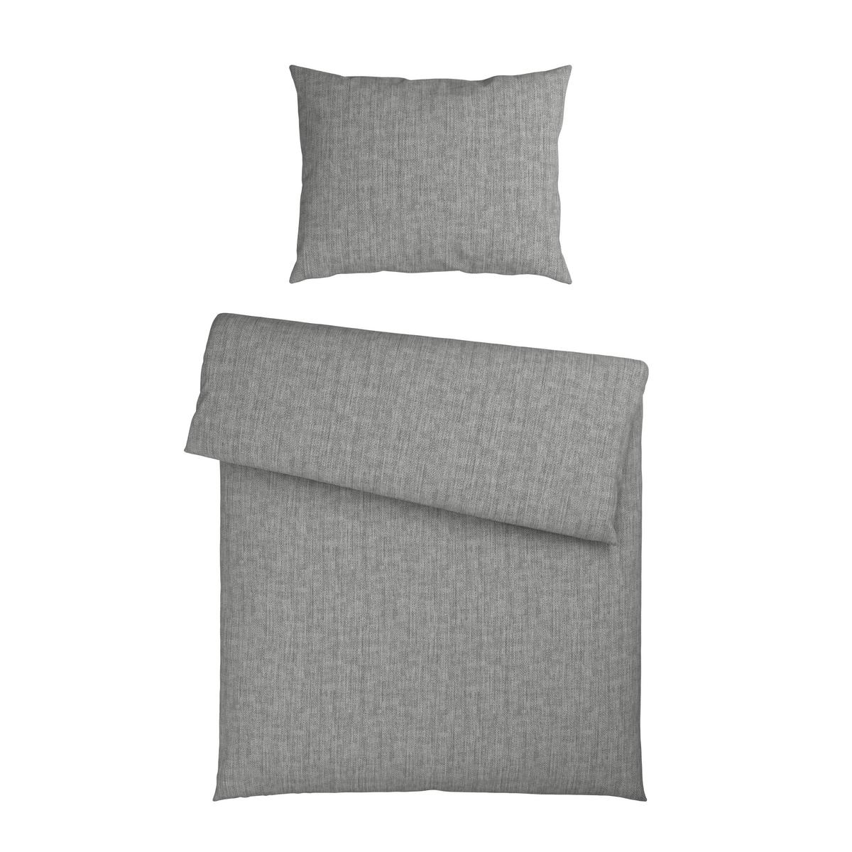 Ágyneműhuzat-garnitúra Toronto - ezüstszínű, Modern, textil - Luca Bessoni