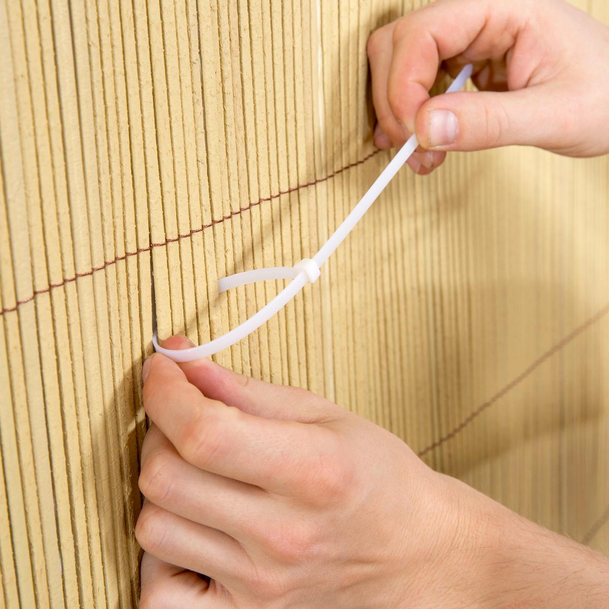 Sichtschutz Bambu Solido Kunststoff Naturfarben - Naturfarben, Basics, Kunststoff (300/100cm)