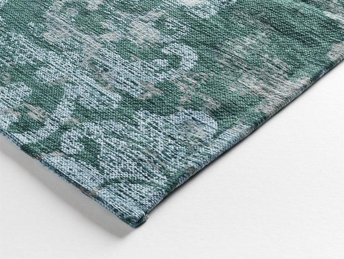 Vintage-Teppich Alanis Allover Türkis 40x60 cm - Türkis, Design, Textil (40/60cm) - Novel